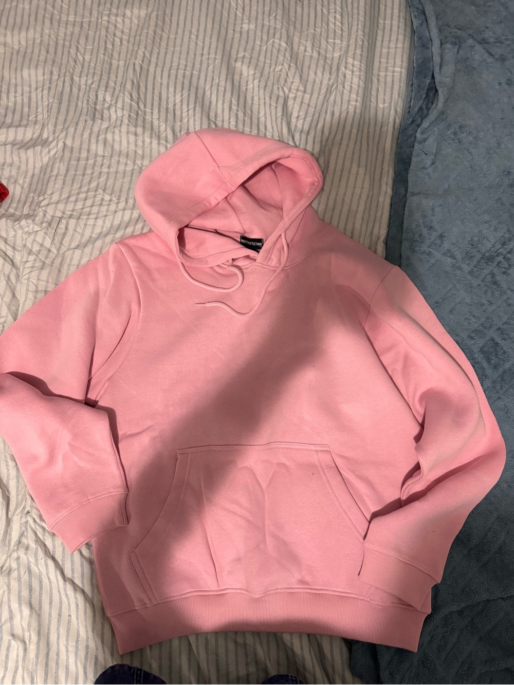 Pretty little thing Baby Pink Oversized Fit Sweat Hoodie